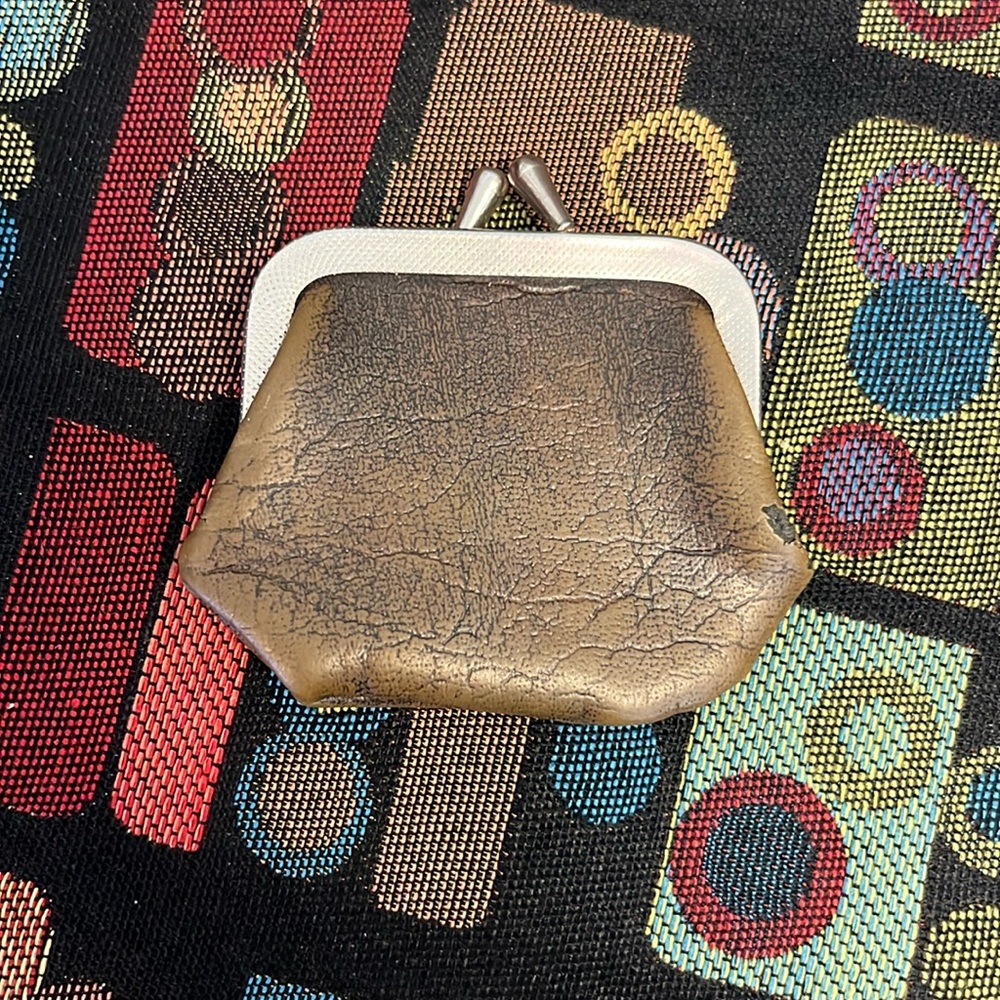 Vintage Leather Coin Purse